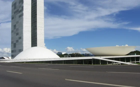 Edifício do Congresso Nacional em Brasília