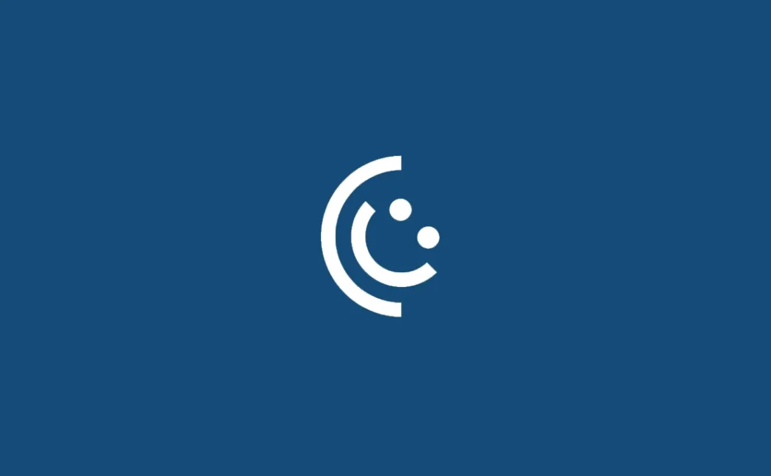 Logotipo do Consumidor.gov.br em fundo azul