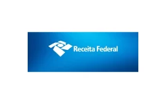 Logo da Receita Federal em material sobre documentos fiscais da reforma tributária