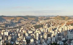 FGTS especial em Minas Gerais: vista panorâmica de Juiz de Fora