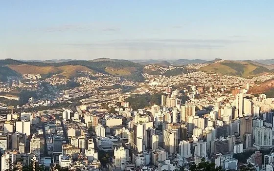 FGTS especial em Minas Gerais: vista panorâmica de Juiz de Fora