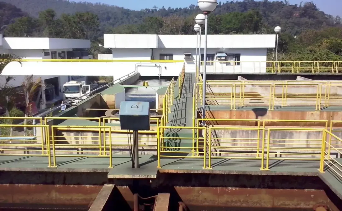 Estação de tratamento de água Amaro Lanari, em Coronel Fabriciano (MG)